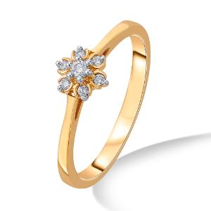 Buy 18 Karat Gold & Diamond Ring