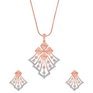 Buy Ella Diamond Pendant Set
