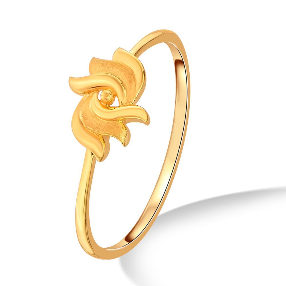 Buy Artistic Flower Gold Ring