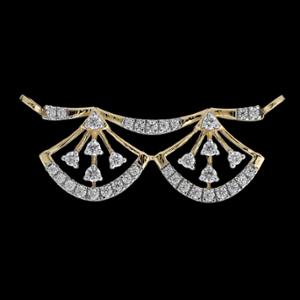Buy 18 Karat Gold & Diamond Mangalsutra Pendant