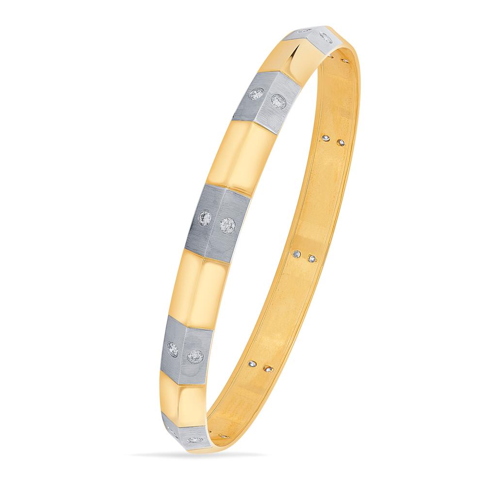 Buy 18 Karat Gold & Diamond Bangles
