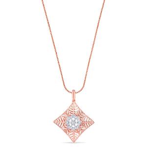 Buy 14 Karat Gold & Diamond Pendant