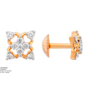 Buy 18 Karat Gold & Diamond Earrings