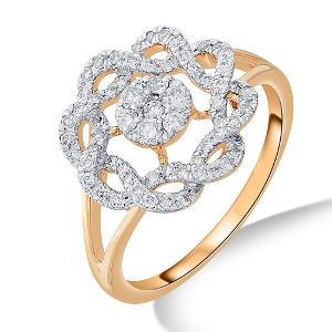 Buy 18 Karat Gold & Diamond Ring