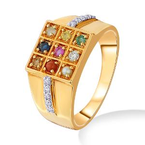 Buy 18 Karat Gold & Diamond Ring