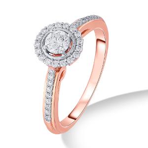 Buy 18 Karat Gold & Diamond Ring