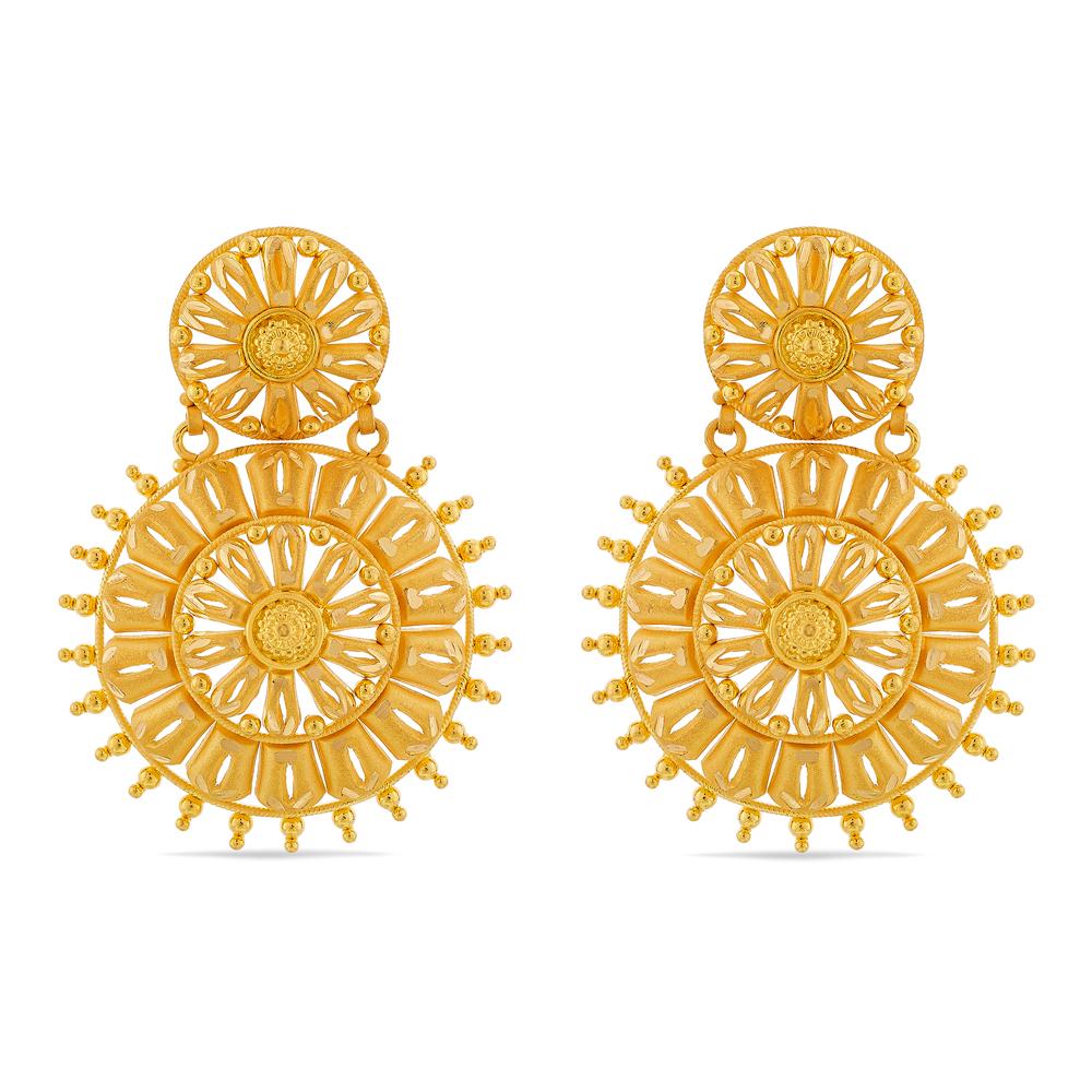 Buy 22 Karat Gold Earrings