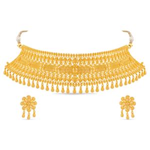 Buy 22 Karat Gold Necklace Set