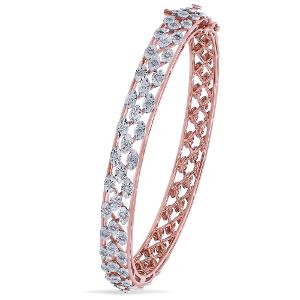 Buy 14 Karat Gold & Diamond Bangle