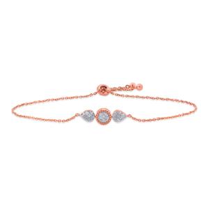 Buy 14 Karat Gold & Diamond Bracelet