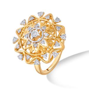 Buy 18 Karat Gold & Diamond Ring
