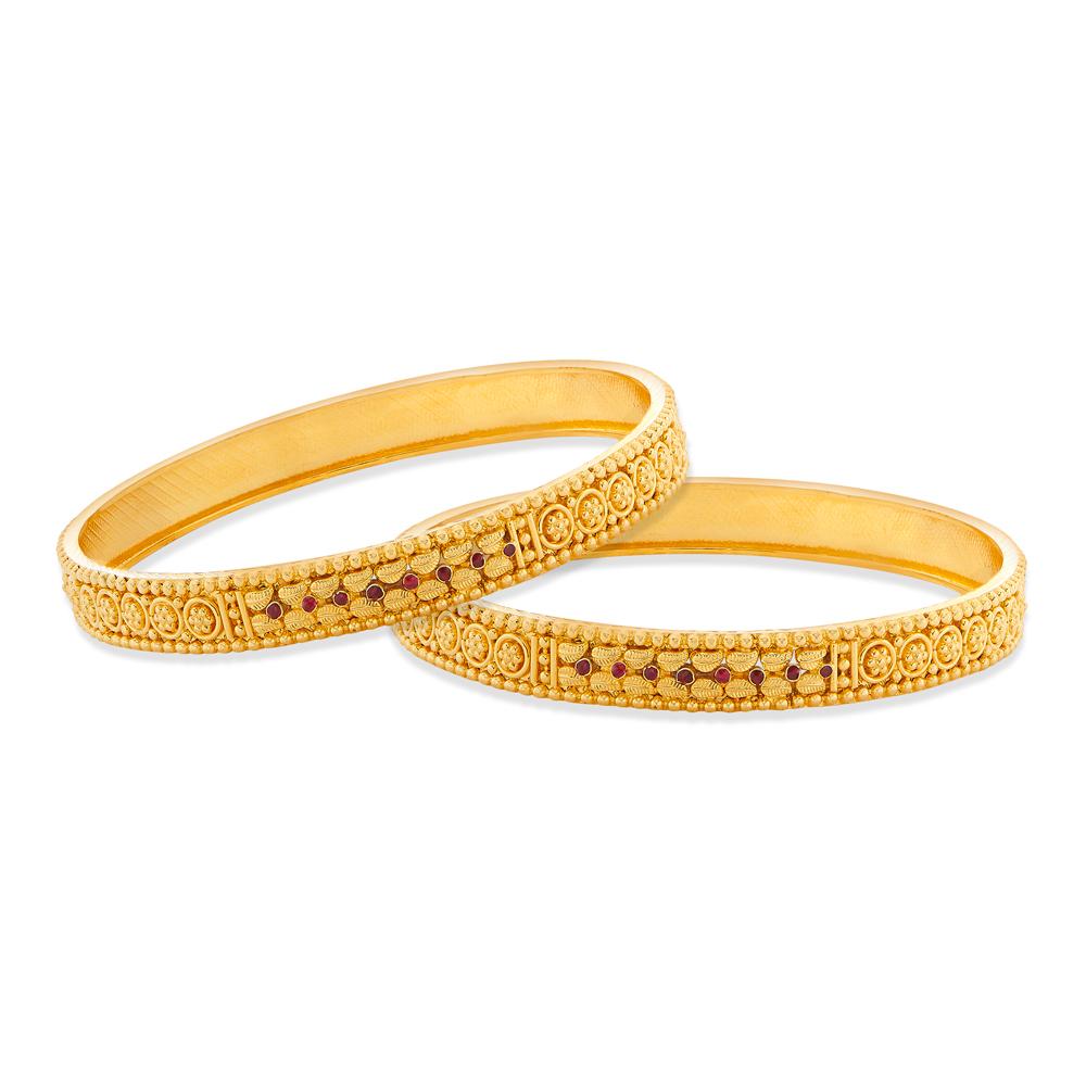 Buy 22 Karat Gold Bangles