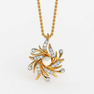 Buy 14 Karat Gold & Diamond Pendant