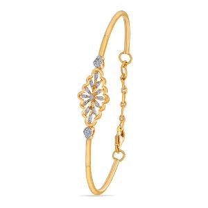 Buy 14 Karat Gold & Diamond Bracelet