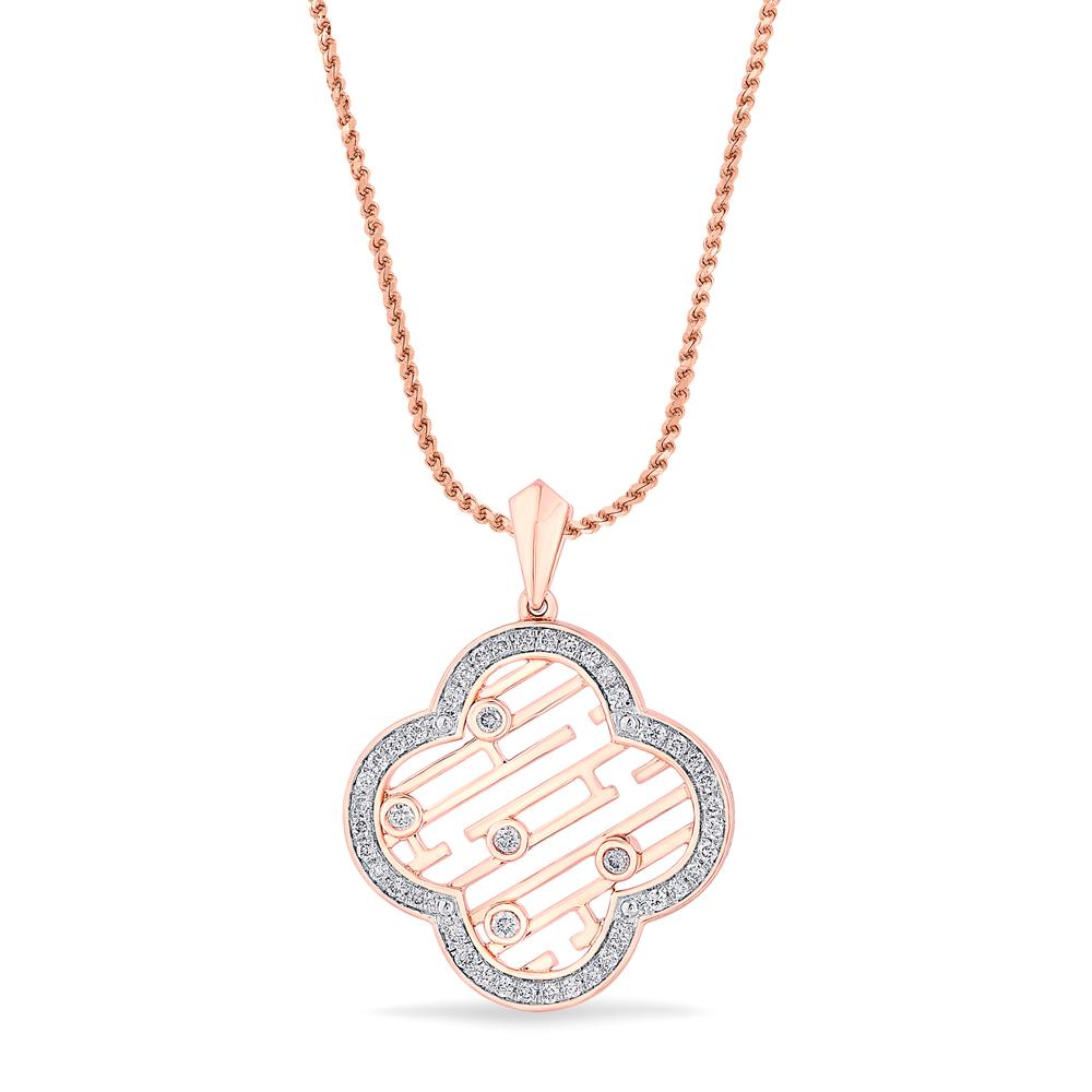 Buy 18 Karat Gold & Diamond Pendant