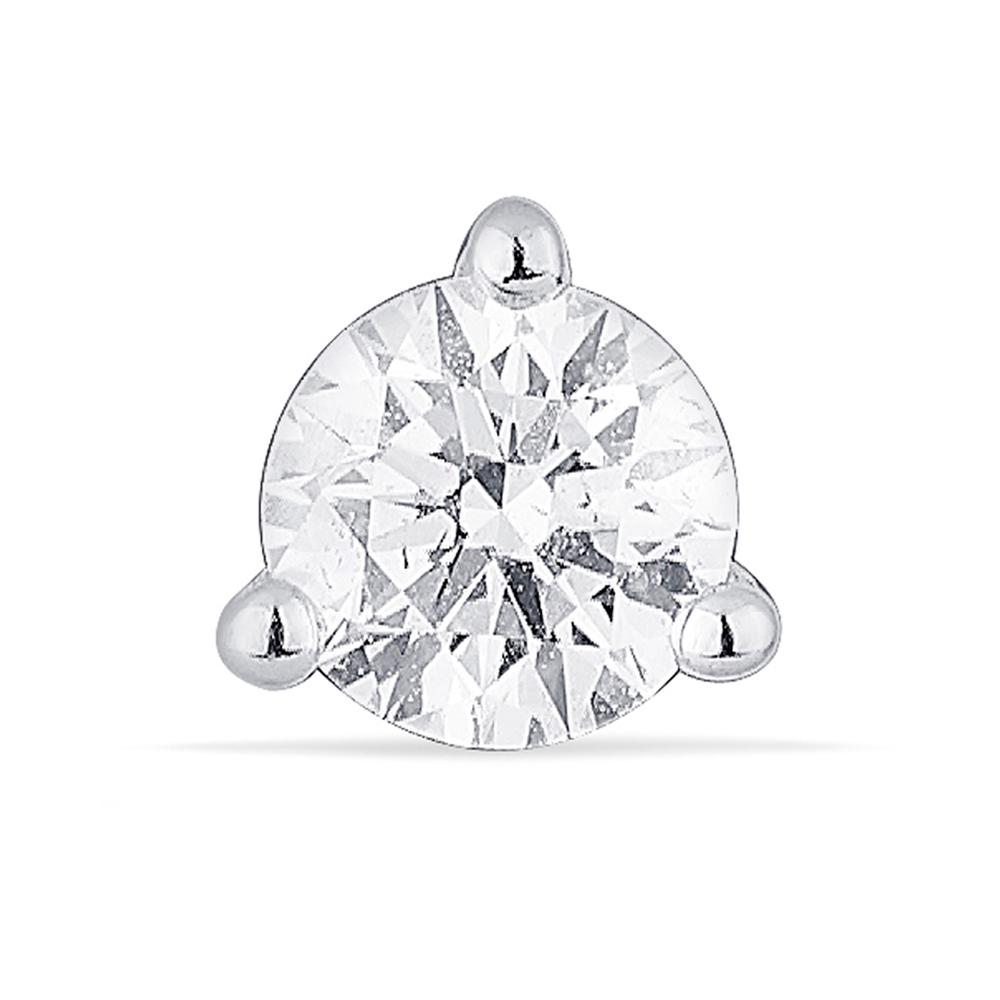 Buy 14 Karat Gold & Diamond Nose Pin