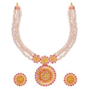 Buy 22 Karat Gold Necklace Set