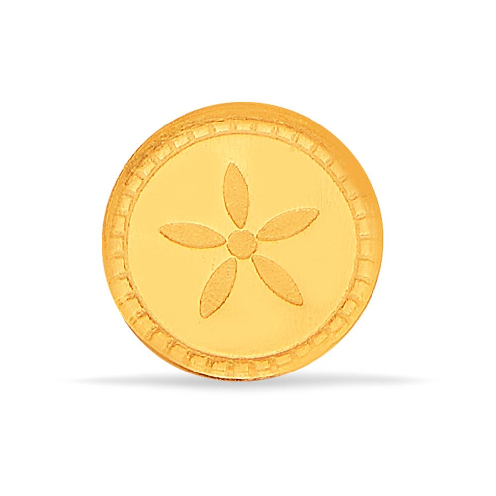 Buy 24 Karat Yellow Finish 0.25 Grams Gold Coin