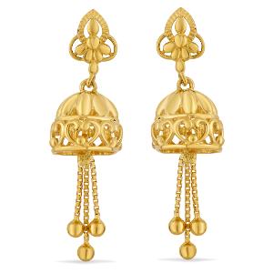 22Kt Gold Earrings | Earrings - Reliance Jewels