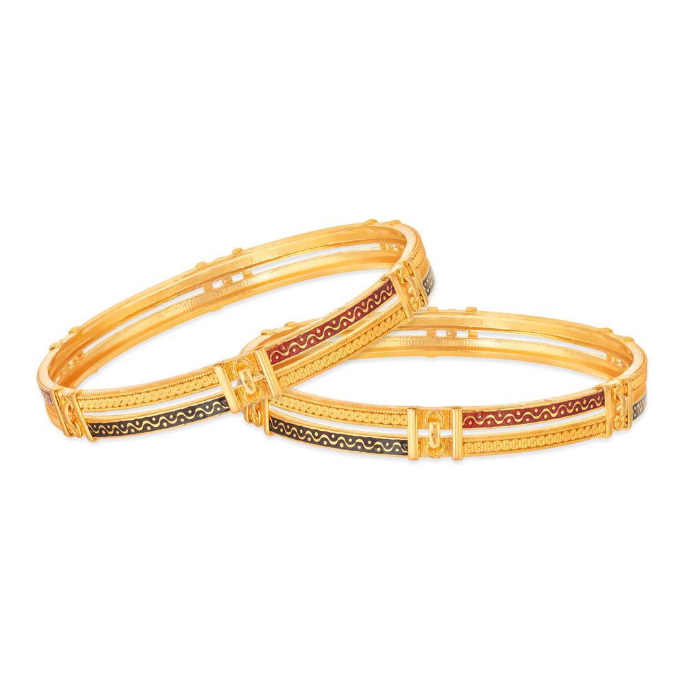 Buy 22 Karat Gold Bangles