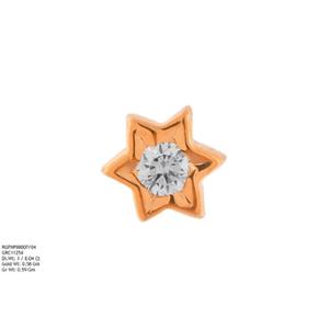 Buy 22 Karat Gold & Diamond Nose Pin