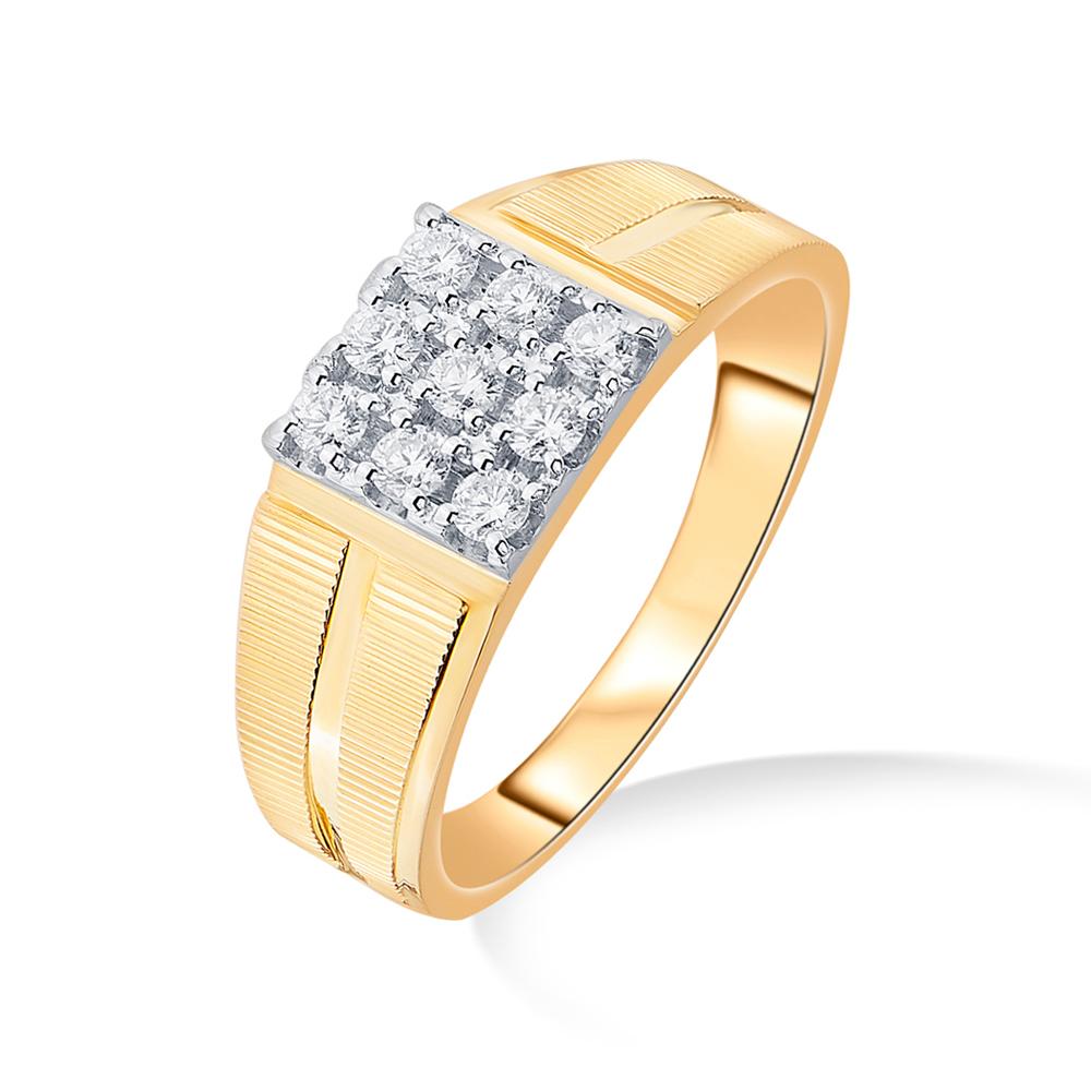 Buy 18 Karat Gold & Diamond Ring