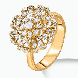Buy 18 Karat Gold & Diamond Ring