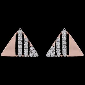 Buy 14 Karat Gold & Diamond Earrings