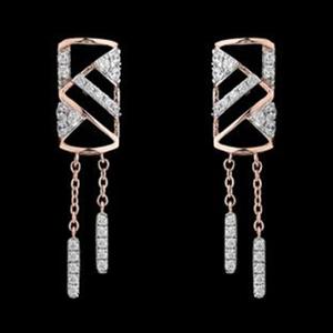 Buy 18 Karat Gold & Diamond Earrings