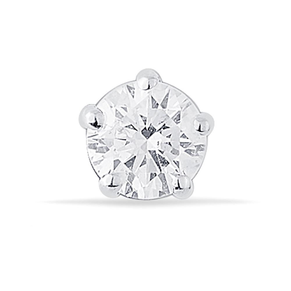 Buy 14 Karat Gold & Diamond Nose Pin