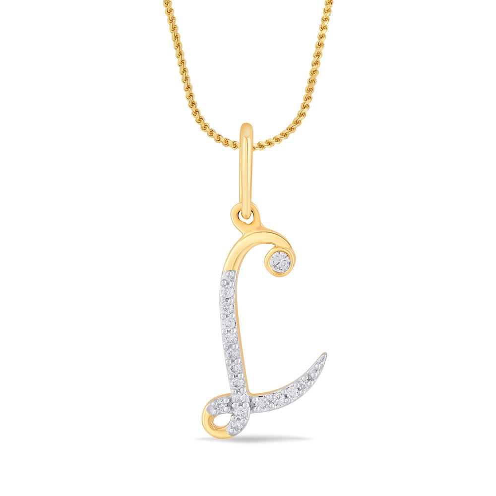 Buy 14 Karat Gold & Diamond Pendant