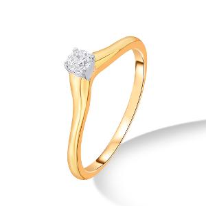 Buy 14 Karat Gold & Diamond Ring