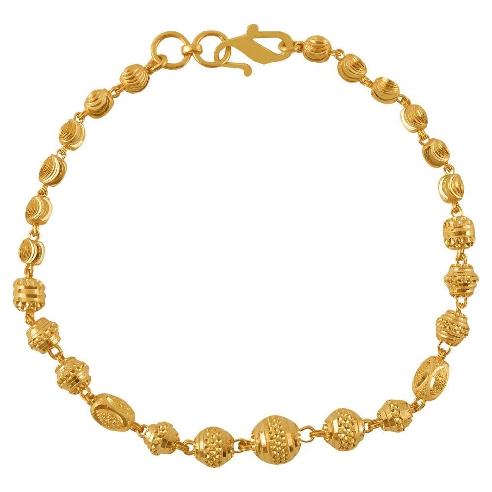 22Kt Gold Bracelet | Gold - Reliance Jewels