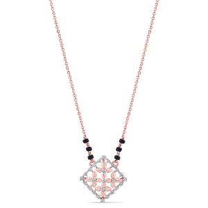Buy 14 Karat Gold & Diamond Mangalsutra