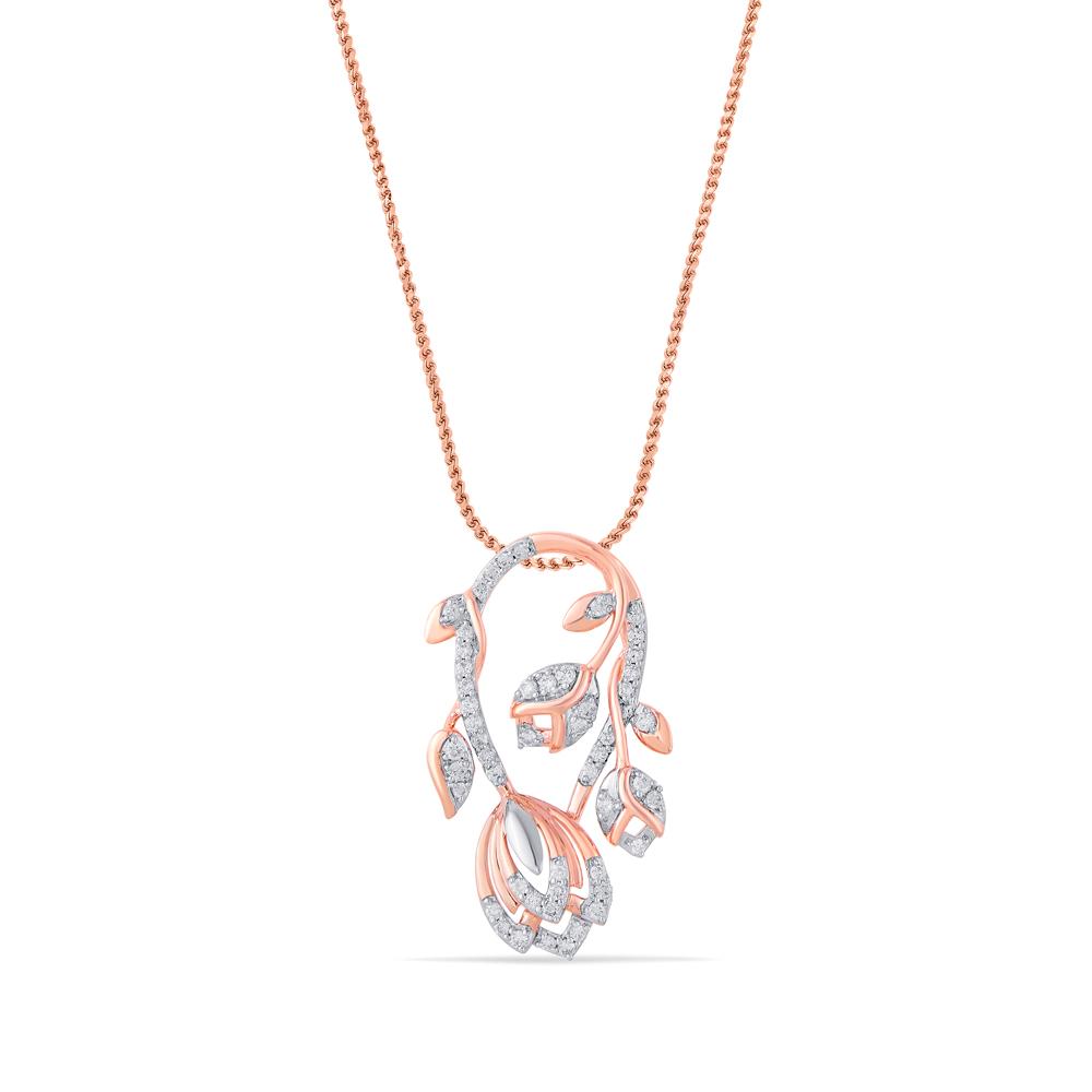 Buy 18 Karat Gold & Diamond Pendant