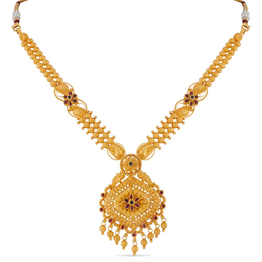22 Karat Gold Necklace | Gold - Reliance Jewels