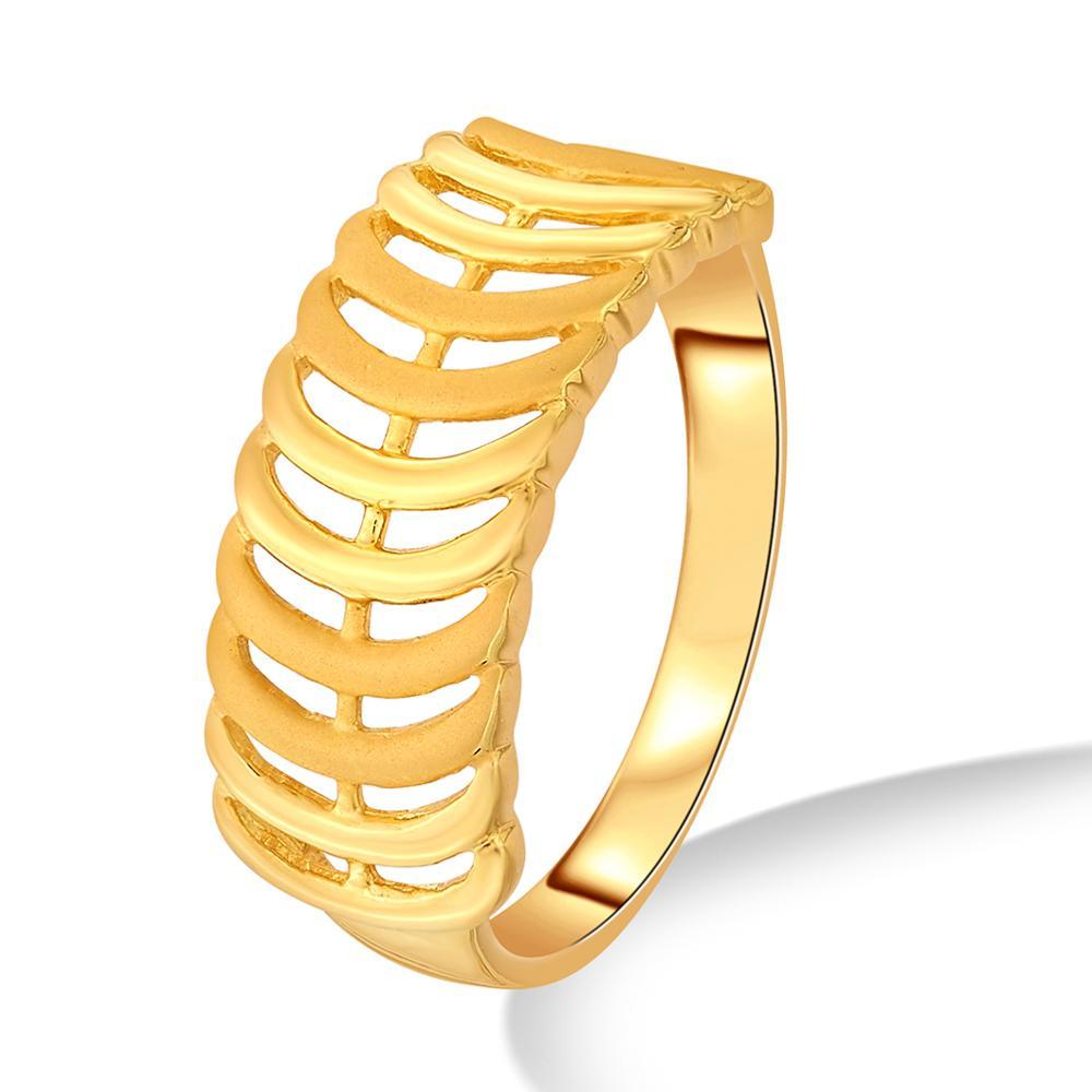 Buy Segmented Band Gold Ring