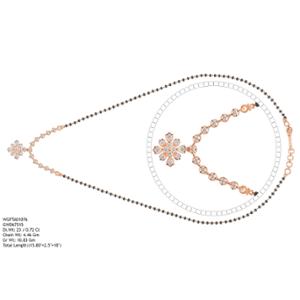 Buy 22 Karat Gold & Diamond Mangalsutra