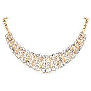 Buy 14 Karat Gold & Diamond Necklace