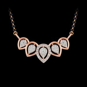 Buy 18 Karat Gold & Diamond Mangalsutra