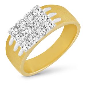 Buy 18 Karat Gold & Diamond Ring