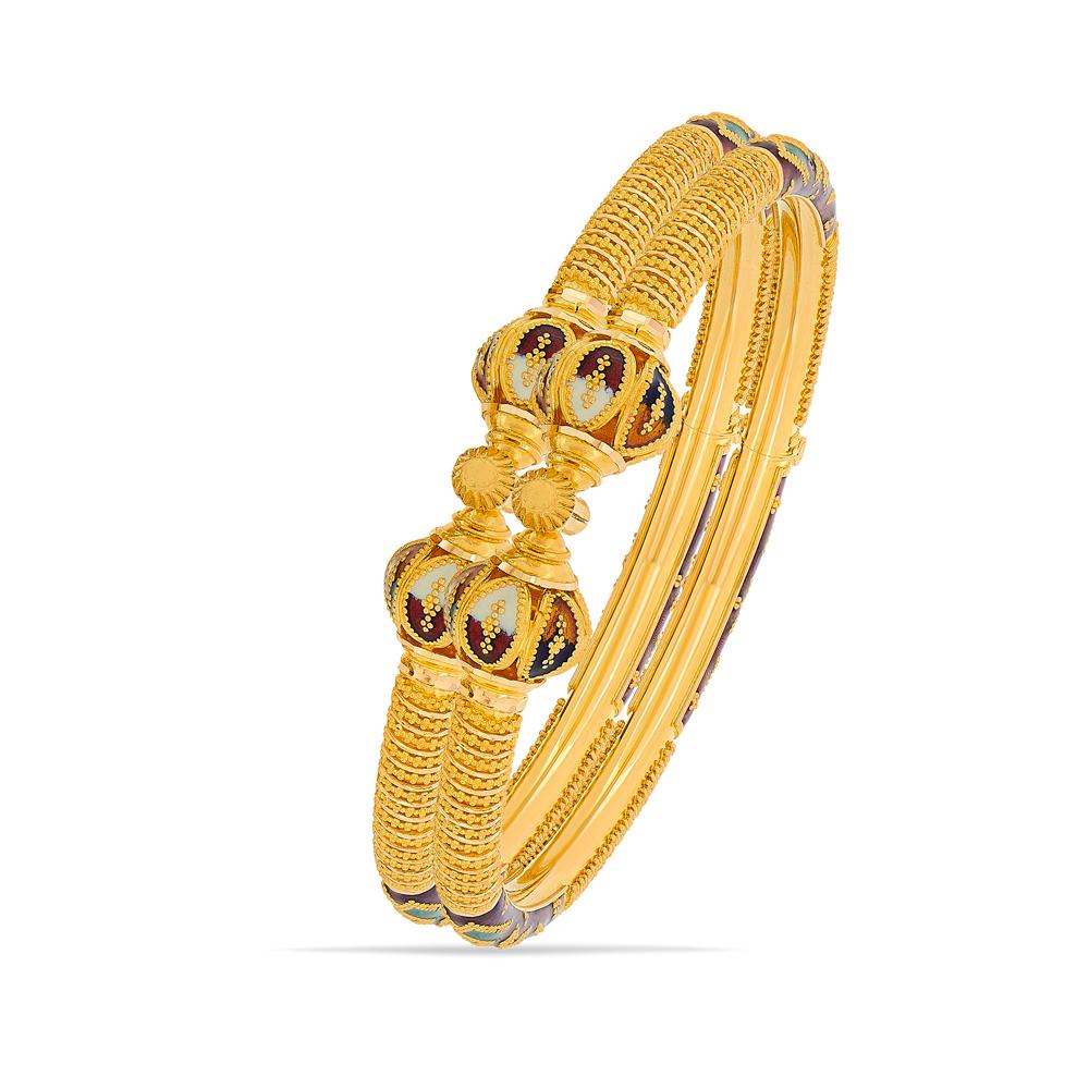 Buy 22 Karat Gold Bangles