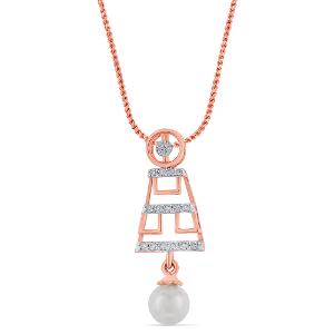Buy 14 Karat Gold & Diamond Pendant
