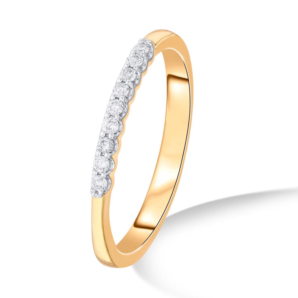 Buy 14 Karat Gold & Diamond Ring