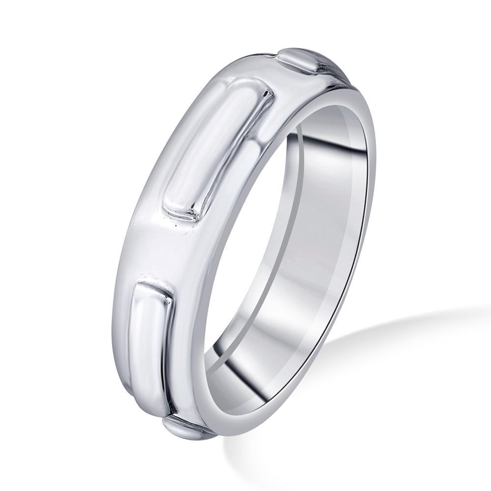 Buy Modern Silver Bar Ring