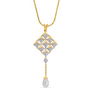 Buy 14 Karat Gold & Diamond Pendant