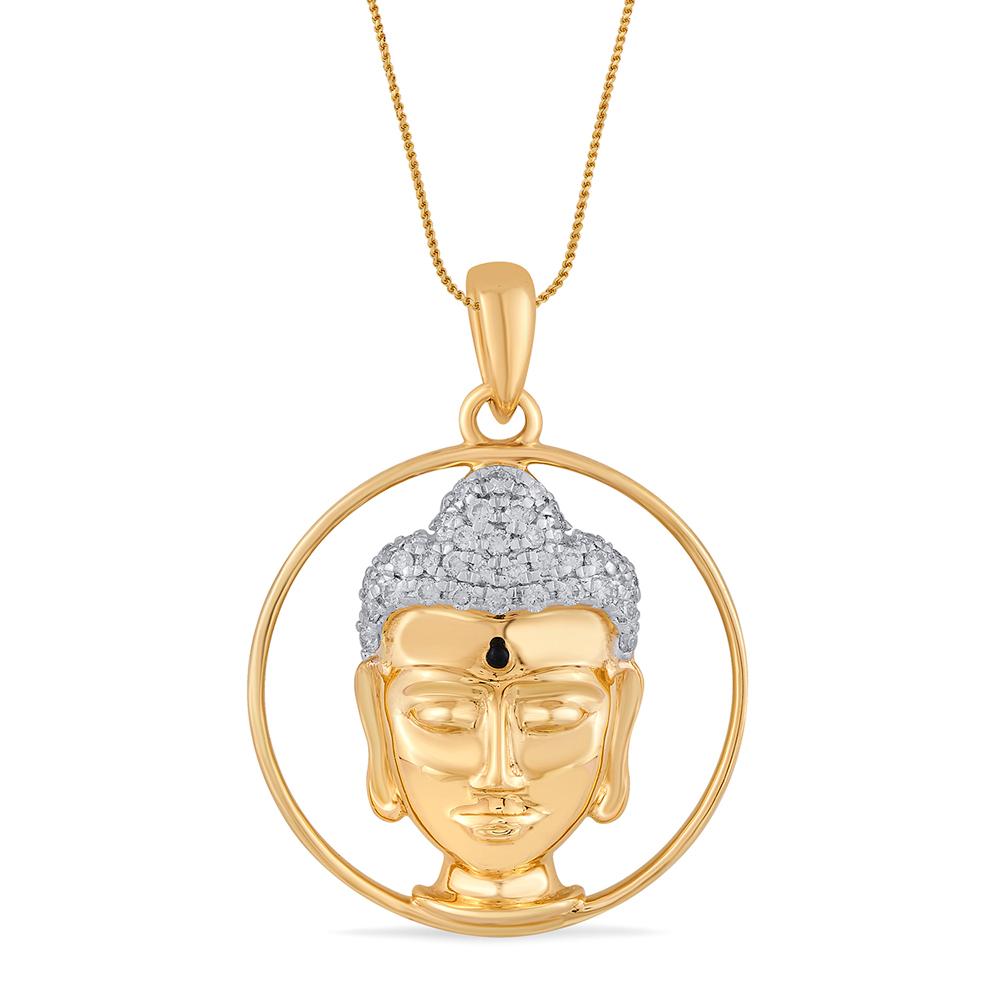 Buy 18 Karat Gold & Diamond Pendant