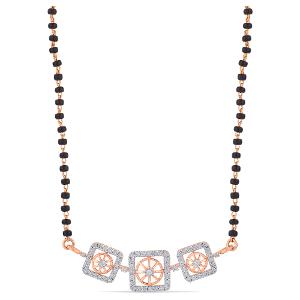 Buy 14 Karat Gold & Diamond Mangalsutra