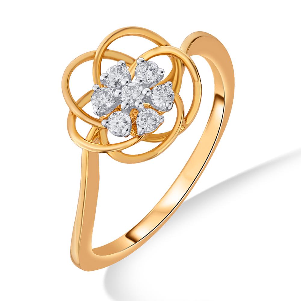 Buy 18 Karat Gold & Diamond Ring