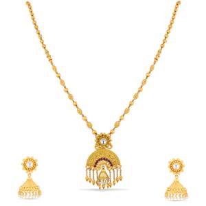 Buy 22 Karat Gold Necklace Set